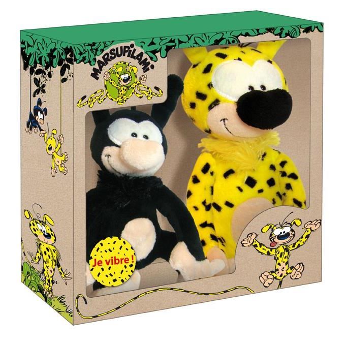 Coffret 2 peluches Marsupilami - Cdiscount Jeux - Jouets