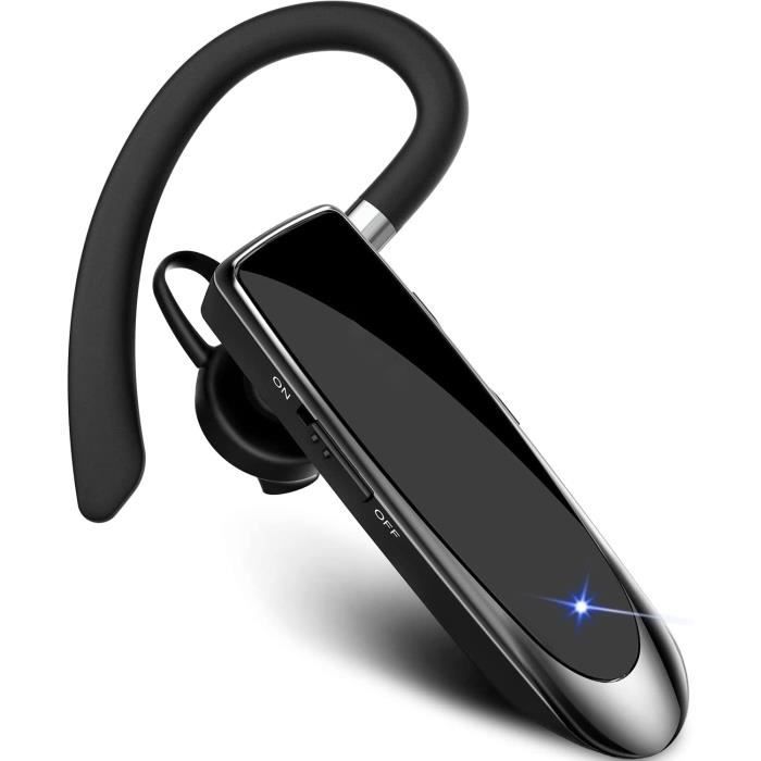 Main Libre Bluetooth Oreillette - SIKSOG,Casque sans Fil Bluetooth avec Microphone 60 Jours en Veille Casque Mains Libres av
