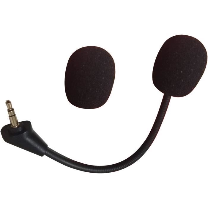 Microphone De Rechange 3,5 Mm Boom Pour HyperX Cloud 2 - Micro Gaming Antibruit Compatible Cloud Alpha, Core, Pro, X, PS5, PC