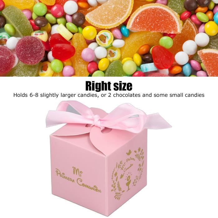 Boîte Cadeau Papillon, 50 Pcs Boîte De Faveur De Mariage, Boîte à