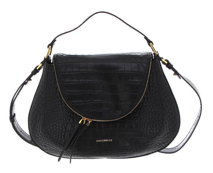 Sac coccinelle hotsell cuir noir