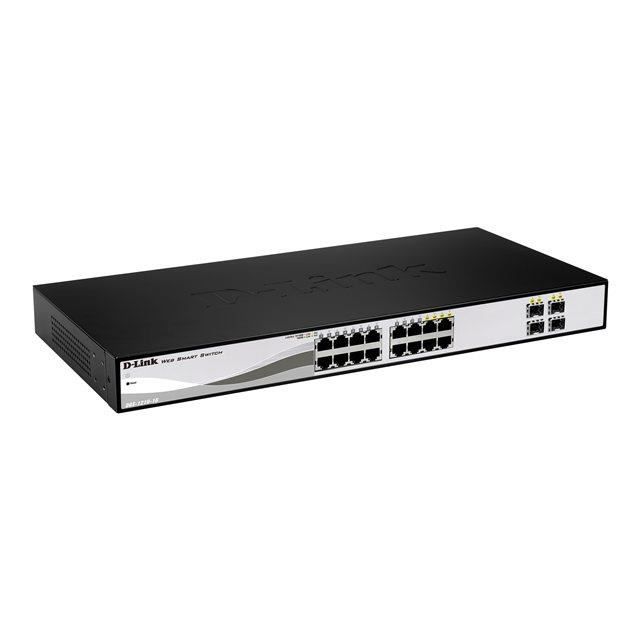 D-LINK Switch Smart 16 ports - DGS-1210-16 - 10/100/1000Mbps