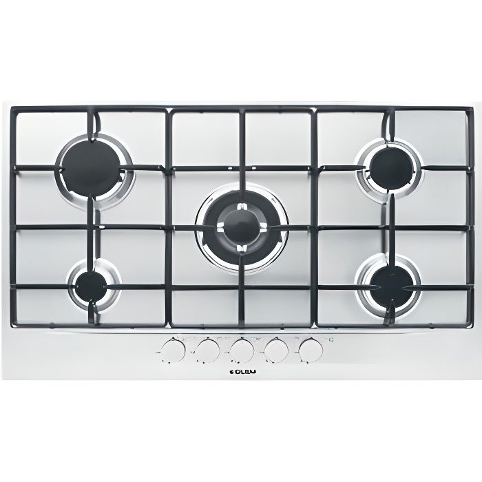 Plaque De Cuisson Gaz 5 Feux 90 Cm Siemens Table 5 Foyers Gaz 90 Cm Glem Gt955ix Puissan Achat Vente