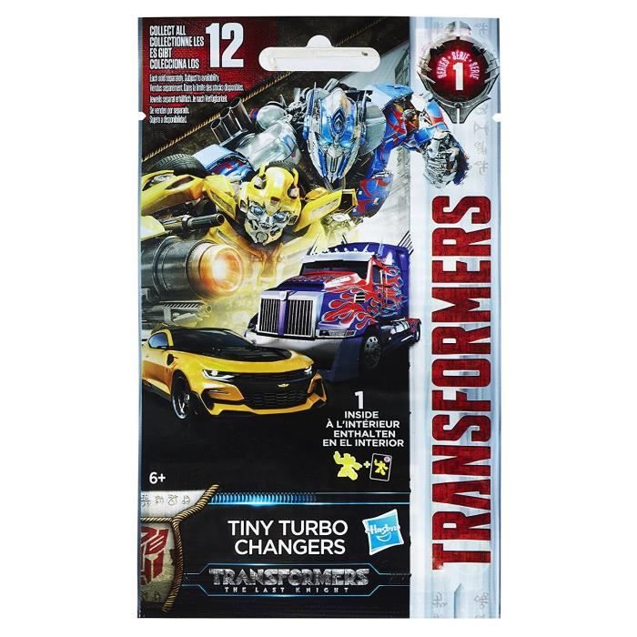 Sachet Mystère Transformers - HASBRO - Transformers 5 - Garçon - Noir et multicolore