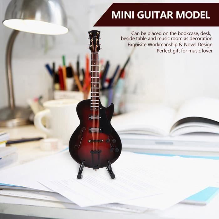 Réplique Miniature Guitare Nile Rodgers - Avec Support Et Boîte - 25cm