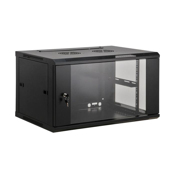 Cache Un Rack Informatique RACKS MURAUX 19'' - KIMEX - Rack mural 19'', 600x450mm, 6U - 111-6406 ...