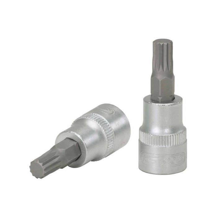 Douille tournevis KS 12 XZN M6 longueur55 mm