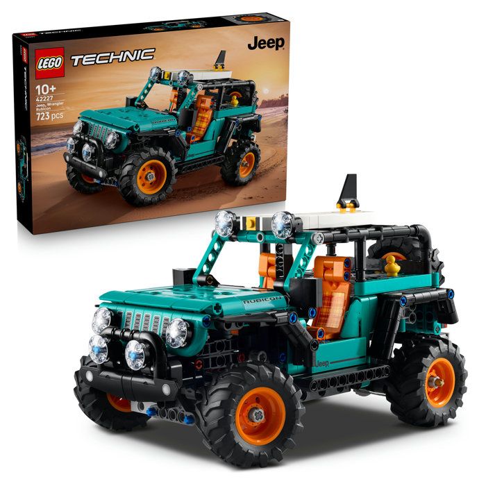 LEGO Technic SUV Jeep Wrangler Rubicon 42227 - vue 8