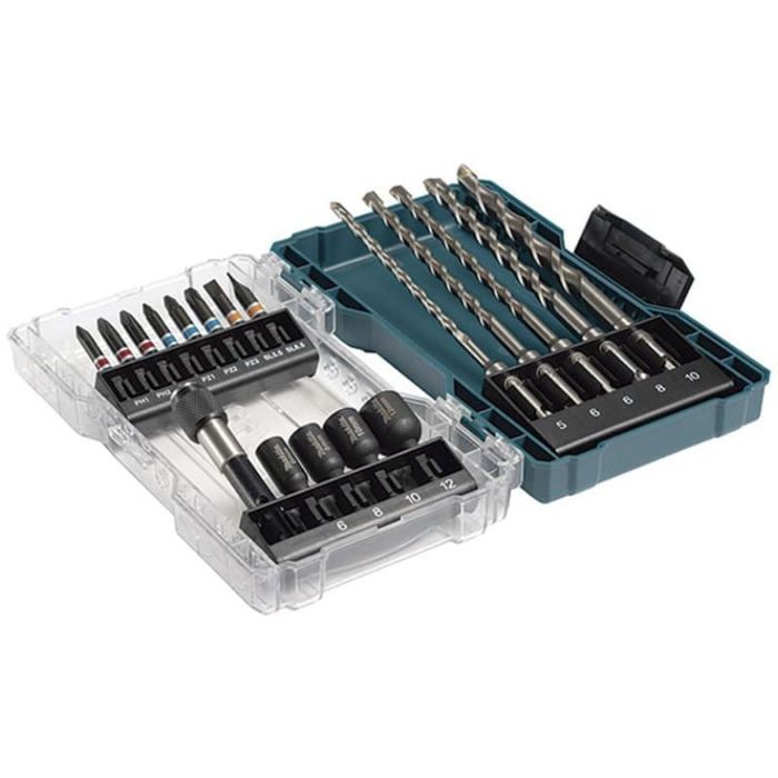 Coffret d'embouts et forets SDS PLUS 18 pièces MAKITA E 07026 - vue 2