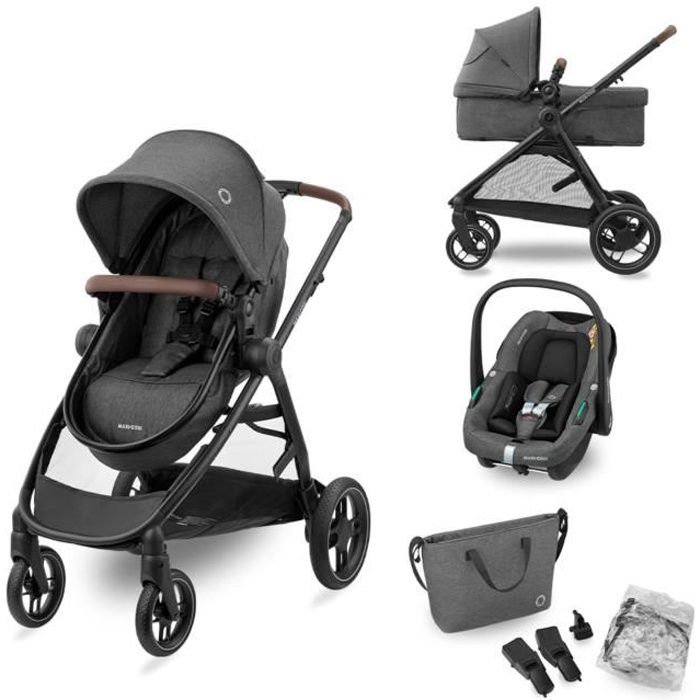 MAXI-COSI Poussette 3 en 1 Zelia S trio 