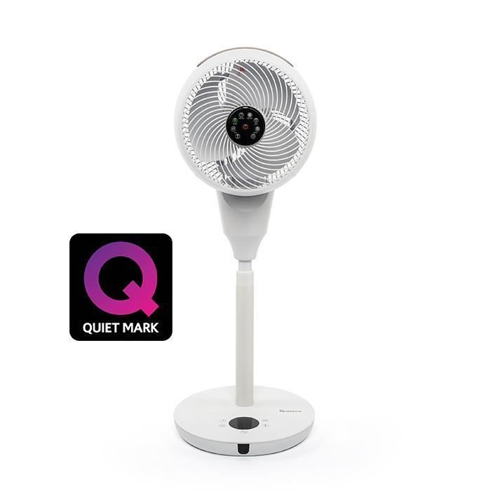 chambre /à coucher Blanc Meacofan 260c Ventilateur de bureau mini extr/êmement silencieux autonomie de 14 heures /économe en /énergie ventilateur sans fil