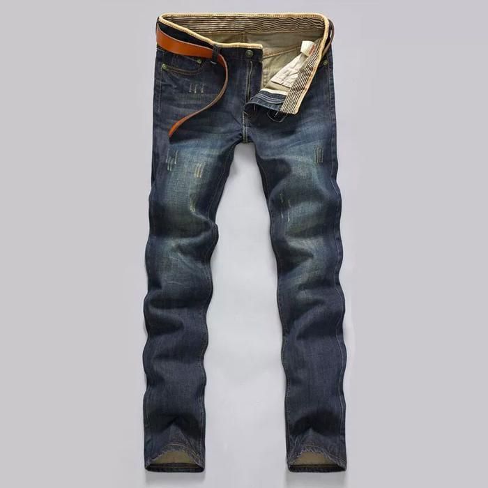 Jean Homme Slim Bleu Foncé - Taille 34 - Neuf Avec étiquettes, Coton élasthanne