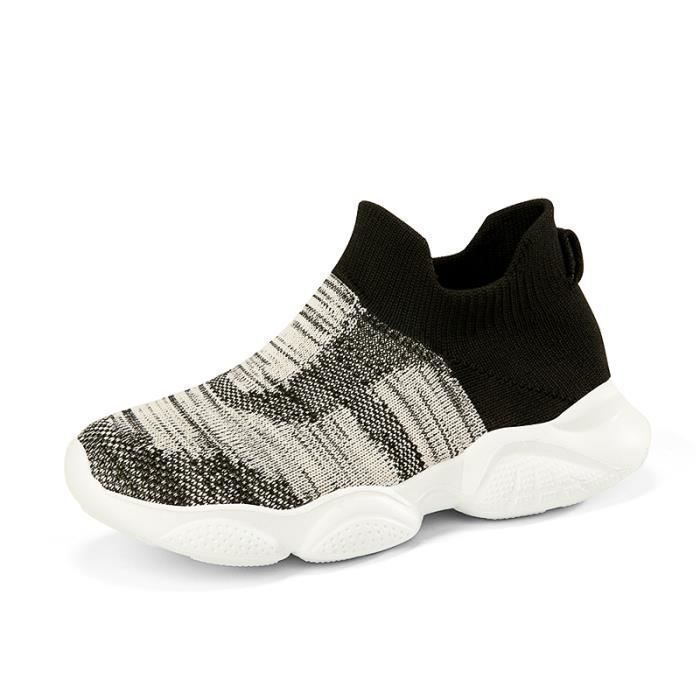 Baskets Enfant Garçon Fille SPORTARC – Respirantes Mesh, Semelle Antidérapante, Scratch Facile, 28EU-40EU