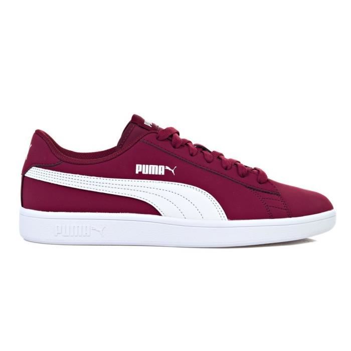 puma smash rouge