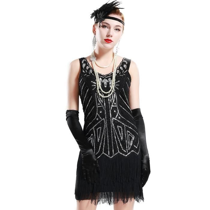 Robe flapper années best sale 20
