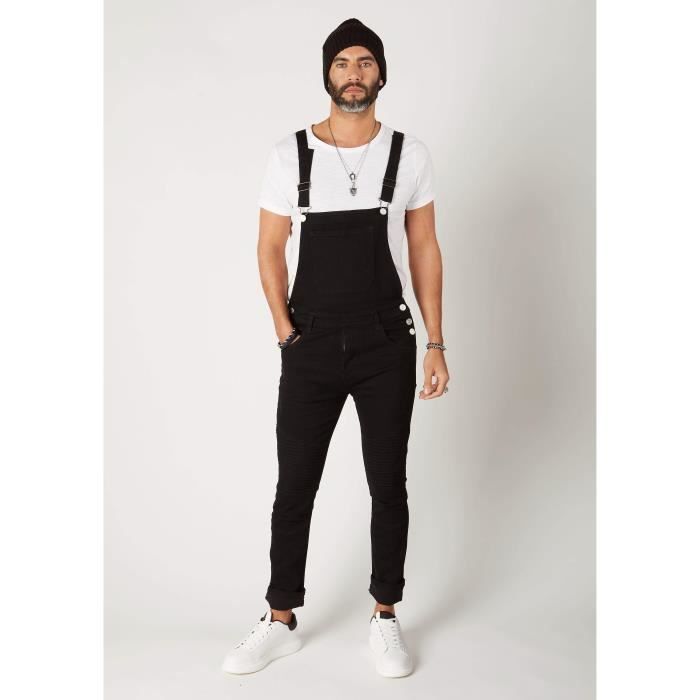 Salopette noir homme cheap