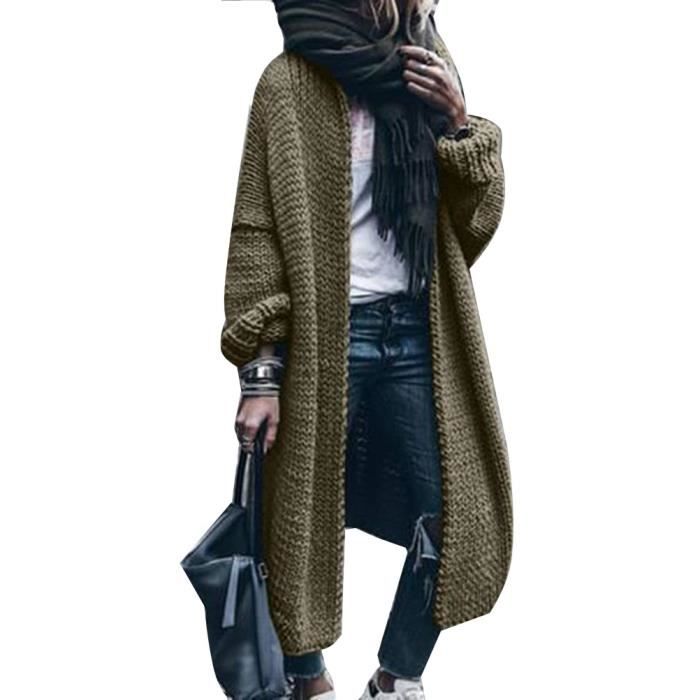 Gilet epais long new arrivals femme