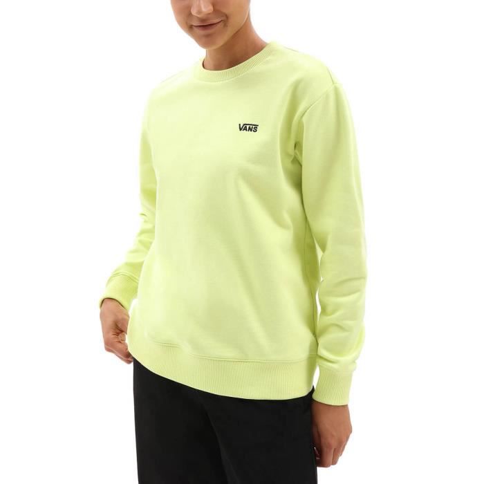 Sweat vans femme jaune on sale