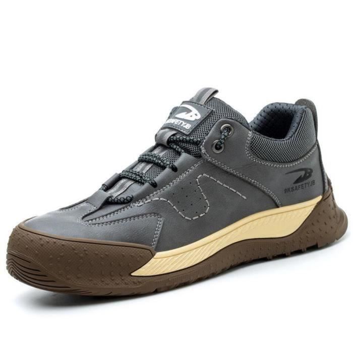 Chaussures De Sécurité Loiston - Embout Acier, Bouton Pivotant - Légères, Respirantes - Tailles 36 à 47 EU - Couleurs Assorties
