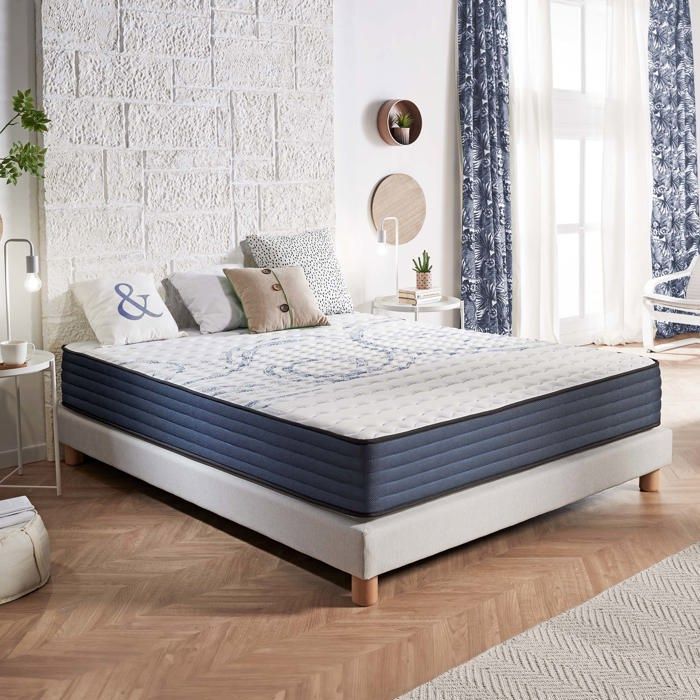 Matelas Perfect Dream 180x200 cm-30 cm-Hybride-Ressorts Ensachés-Mémoire de forme HR-Latex-Confort Ferme-Ergonomique-Respirant Matelas Perfect Dream 180x200 cm-30 cm-Hybride-Ressorts Ensachés-Mémoire de forme HR-Latex-Confort Ferme-Ergonomique-Respirant