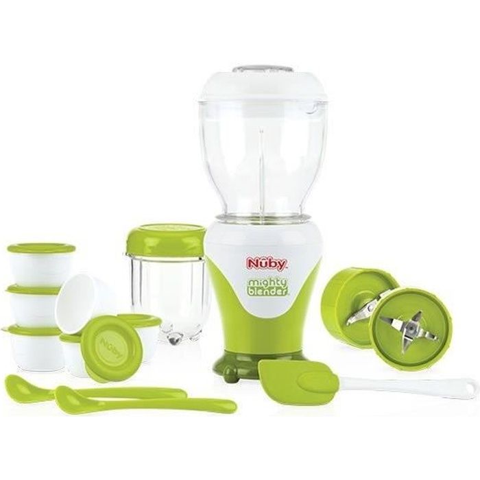 Nuby Blender Set De 18 Pieces Cdiscount Puericulture Eveil Bebe