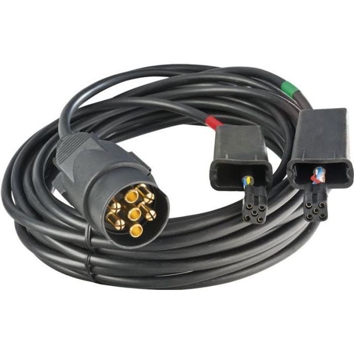 Câble électrique remorque 4 mètres