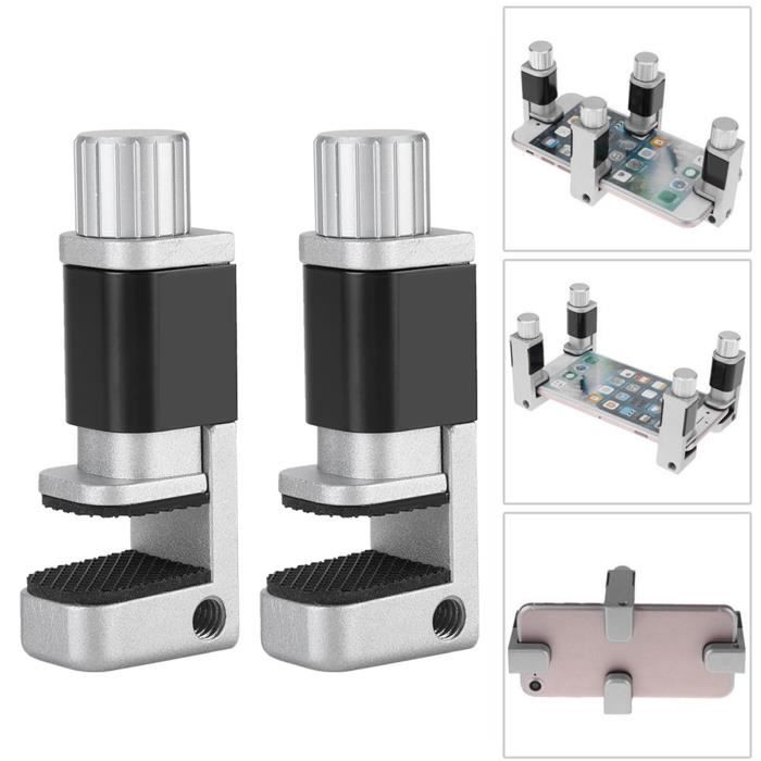 Kit Fissaggio Riparazione Schermo LCD Regolabile - Clip Metalliche Per Smartphone