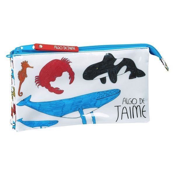 Trousse Scolaire Stitch (Lilo & Stitch) - Double Compartiment - 22,5x9,5x7,3 Cm - Polyester - 10