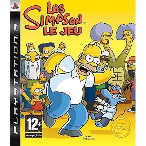 Jeu Les Simpson le jeu sur PS3 Playstation 3 collector