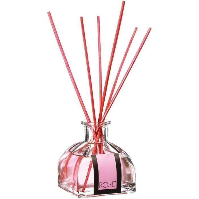 Diffuseur De Parfum LOOAN Bâtonnets – 100ml Ou 280ml – Huile Essentielle Verre