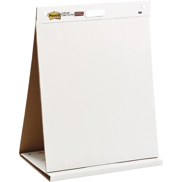 Super Sticky Recycled Meeting Charts, Pack De 1 Bloc Recyclé Avec 20 ...