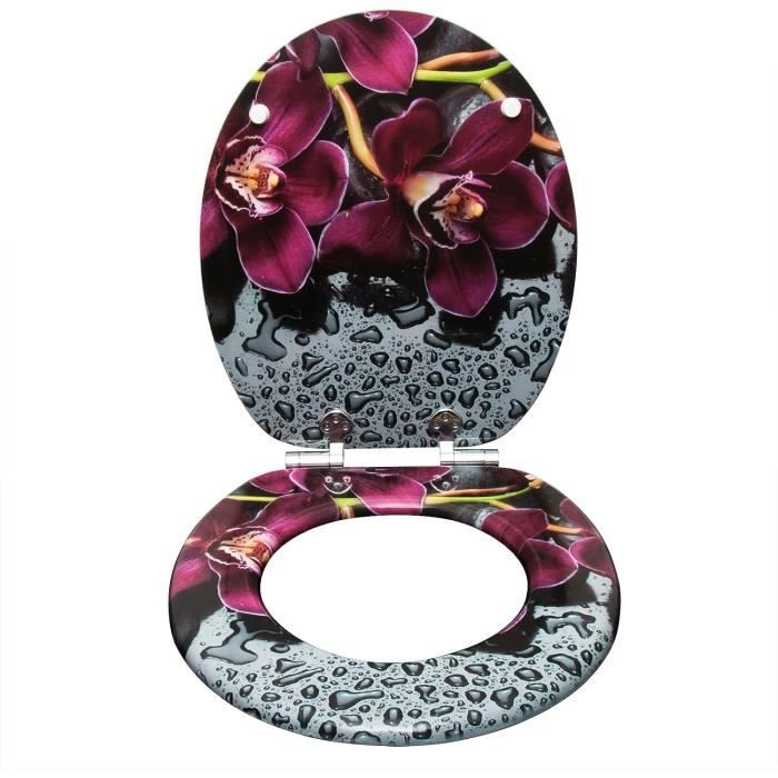Abattant WC, Lunette De Toilette Siège De Toilette Couvercle De WC