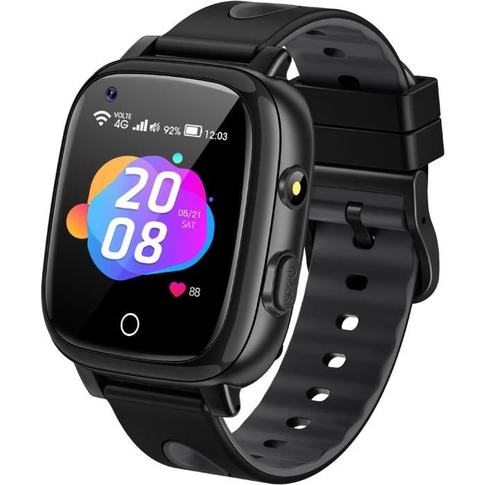 Montre Connect e Enfant 4G Gps Wifi Appel Vid o Sos Cadeaux
