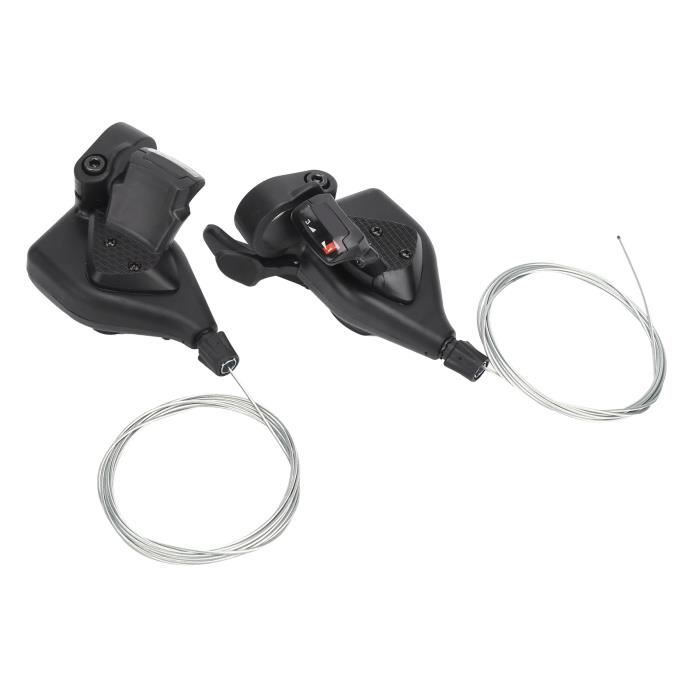 Poignées De Guidon VTT Avec Cornes - Ergonomiques, Antidérapantes, Intérieur 22,2 Mm - Pour Vélo, VAE - Noir