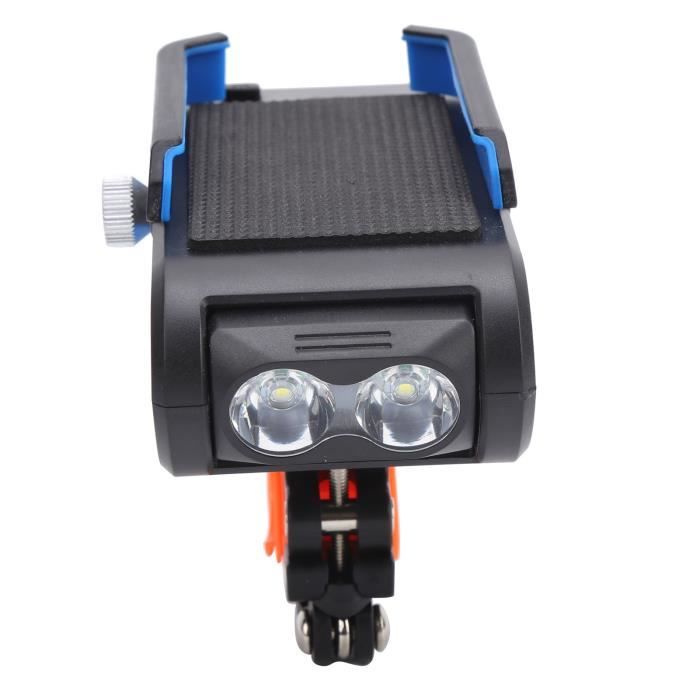 Support De Lumière Vélo En Aluminium – Montage Sur Moyeu Pour Lampe, Neuf