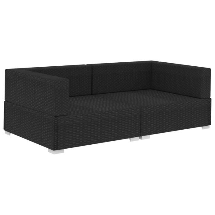 VIDAXL Chaises d'angles lot de 2 - vue 3