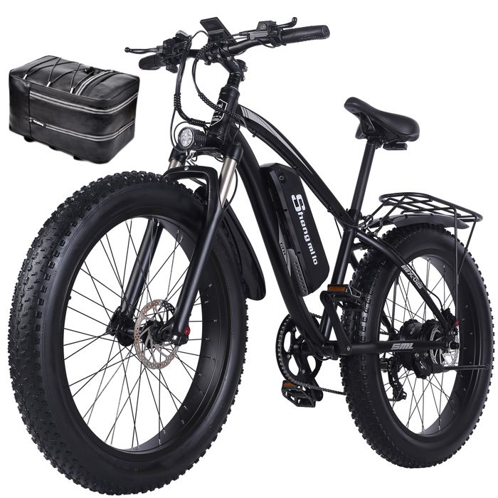 Vélo électrique rétro MX02S, moteur 1000W, batterie 48V17AH, frein à huile, vélo électrique montagne shimano 7 vitesses