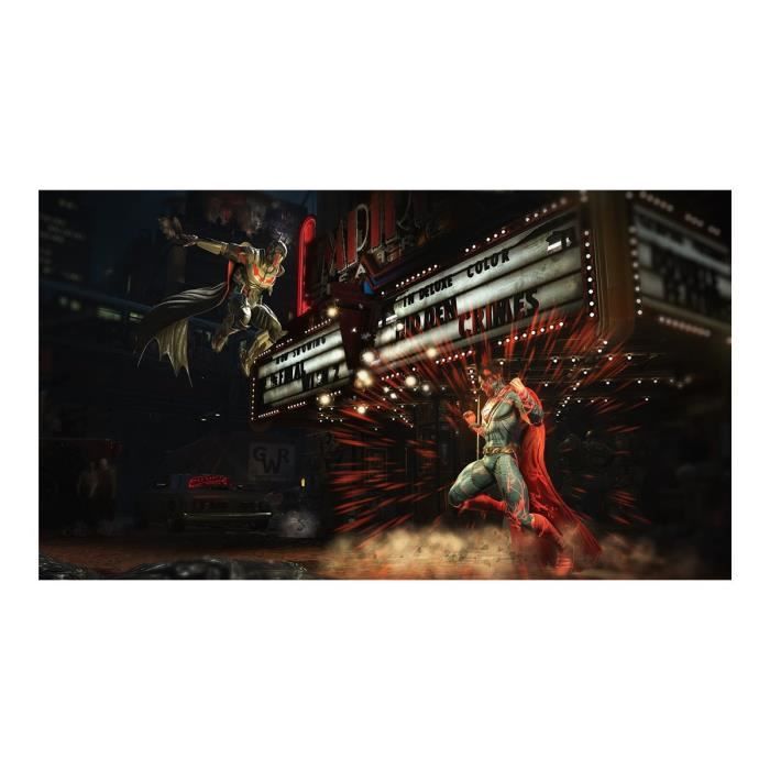 Jeu Injustice 2 Xbox One Combat Edition Standard Rating ESRB Adolescents