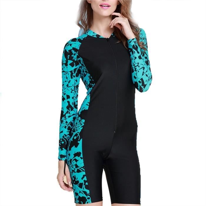 Maillot de bain shop manche longue surf