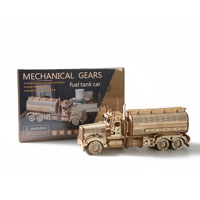 Puzzle 3D Voiture De Course En Bois ROKR - Maquette Mécanique à Construire - Pour Adultes Et Enfants