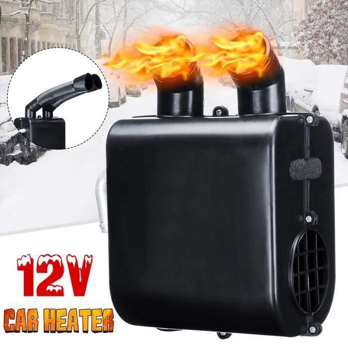 Chauffage De Voiture Portable 12 V 50 W Dégivrage Désembuage 3 Trous Chauffage Rapide Hiver Chauffage Chauffage Dégivreur Dégivreur Chauffage Ventilateur Chauffage Pour Voyage En Plein Air