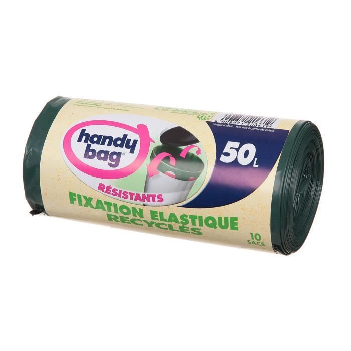 Sac poubelle sales handy bag 50l