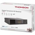 THOMSON THT709 Décodeur TNT Full HD -DVB-T2 - Afficheur - Compatible HEVC265 - Récepteur/Tuner TV avec Fonction enregistreur (HDMI,-1