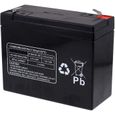 Powery batterie au plomb (multipower) MP7-6S 6V 7Ah-35Wh Lead-Acid Noir-1