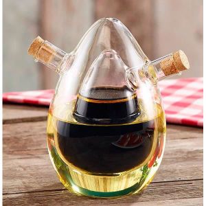 Ancienne Petite carafe a bec Puget en verre 20 cl + bouchon Liège publicitaire