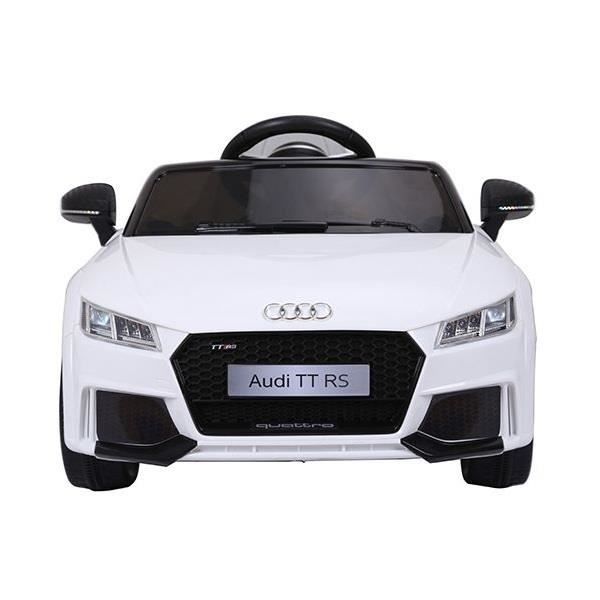 Jeux de conduite Voiture electrique pour enfant Audi TT RS blanche avec  telecommande - Cdiscount Jeux - Jouets