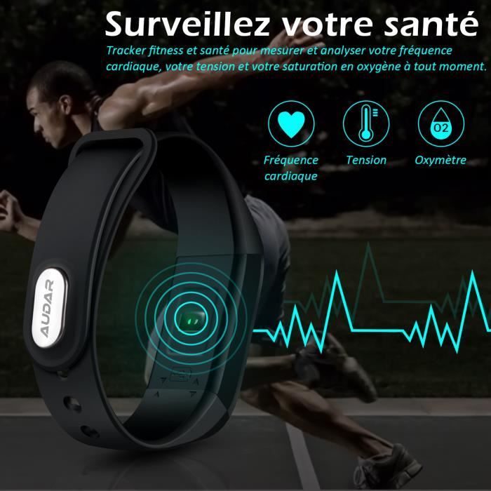 Bracelet connecté sales compatible iphone