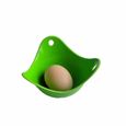 Lot De 4 Poches à œufs Silicone Micro-ondes - Antiadhésif Sans BPA - Multicolore - Cuisson Vapeur Facile