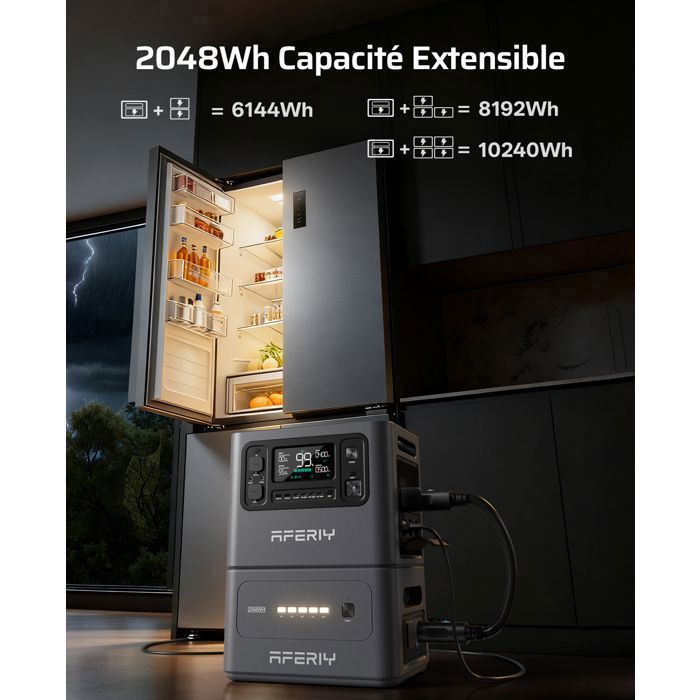 Power Station Portatile con Batteria di Accumulo LiFePO4 288Wh AC:220V