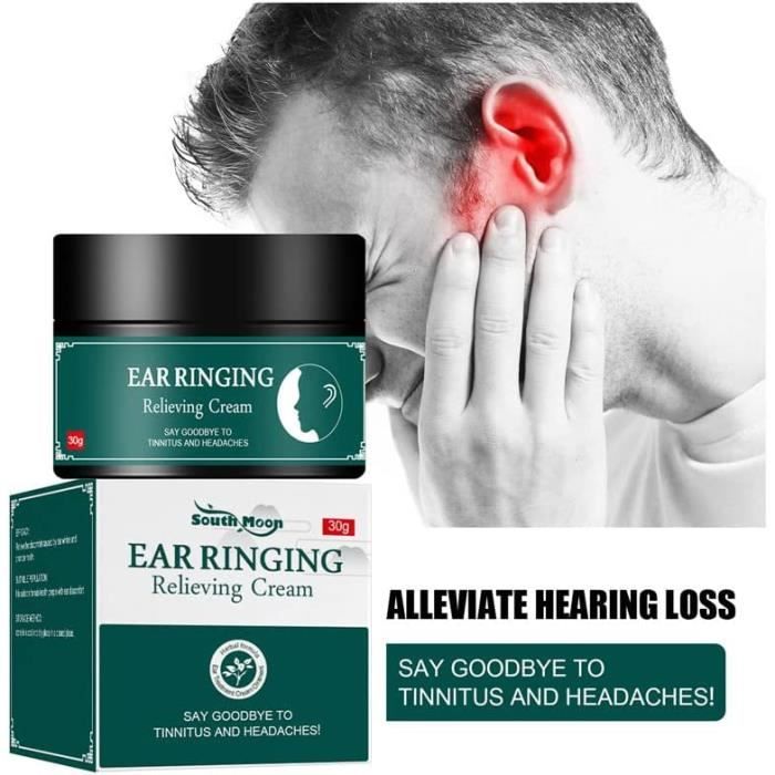 EarClear Tinnitus Treatment Cream 30g Ear Treatment Cream Ointment Tinnitus Relief for Ringing Ears Natural Plant Soothing Tinnitus Cdiscount Au quotidien